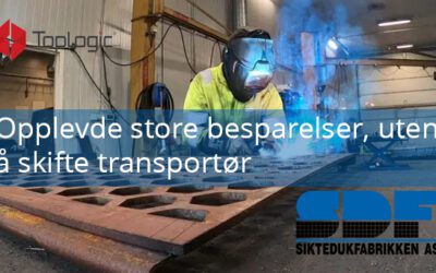 Opplevde store besparelser, uten å skifte transportør