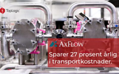 Transportoptimalisering: Axflow sparer 27 prosent årlig i transportkostnader